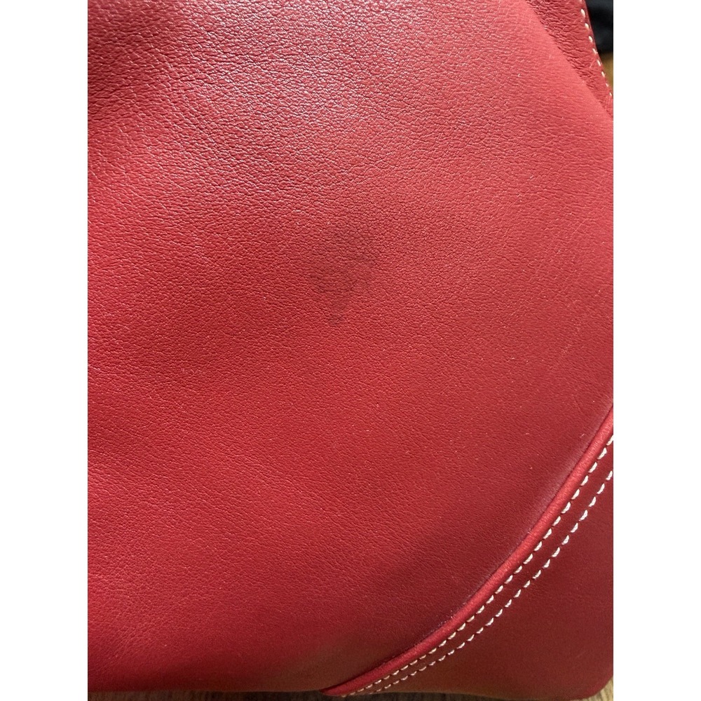 Coach Vintage Red Leather Legacy Sling Hobo Bag 9566 Y2K Shoulder Bag - Picture 13 of 13